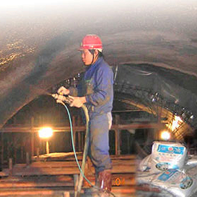 廣州地鐵施工 (噴涂益膠泥)